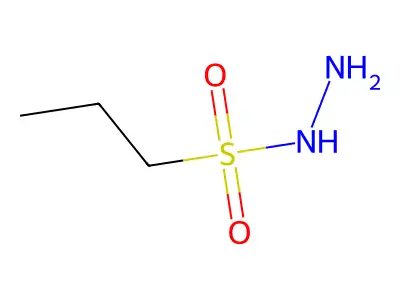 Propane-1-sulfonohydrazide structure