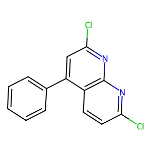 2,7-Dichloro-4-phenyl-1,8-naphthyridine structure