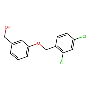 {3-[(2,4-Dichlorobenzyl)oxy]phenyl}methanol structure