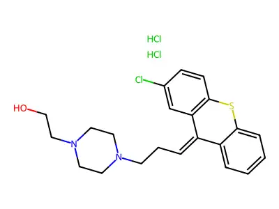 珠氯噻醇 structure