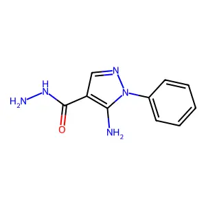 5-氨基-1-苯基-1H-吡唑-4-甲酰肼 structure