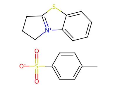 2,3-dihydro-1H-benzo[d]pyrrolo[2,1-b]thiazol-9-ium 4-methylbenzenesulfonate structure