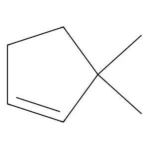 3,3-Dimethylcyclopentene structure