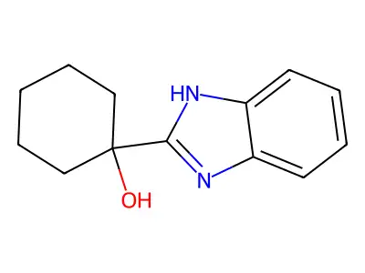 1-(1H-1,3-Benzodiazol-2-yl)cyclohexan-1-ol structure