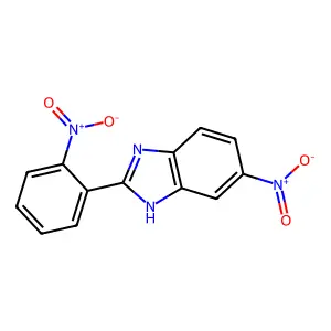 5-Nitro-2-(2-nitrophenyl)-1H-benzimidazole structure