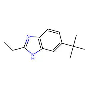 6-tert-Butyl-2-ethyl-1H-benzimidazole structure