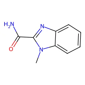2-Carbamoyl-1-methylbenzimidazole structure