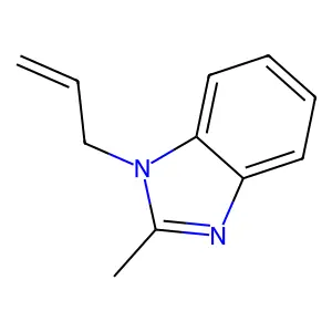 1-Allyl-2-methyl-1H-benzoimidazole structure