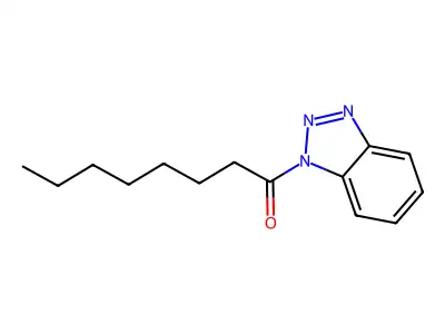 1-(1H-Benzo[d][1,2,3]triazol-1-yl)octan-1-one structure