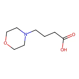 4-吗啉丁酸 structure