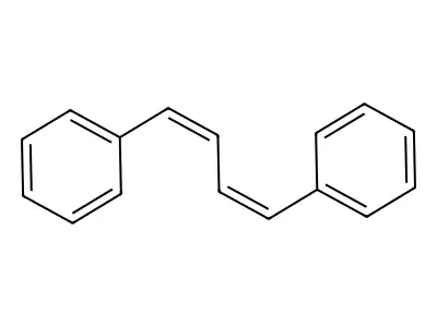 1,4-Diphenyl-1,3-butadiene, (1Z,3Z)- structure