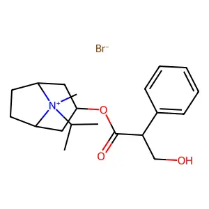 Ipratropii bromidum structure