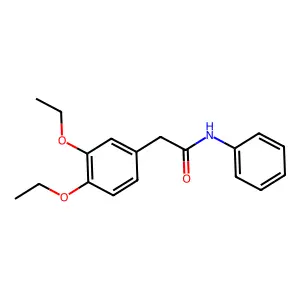 2-(3,4-diethoxyphenyl)-N-phenylacetamide structure