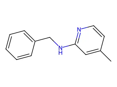 4-甲基-α-苯基-2-吡啶甲胺 structure