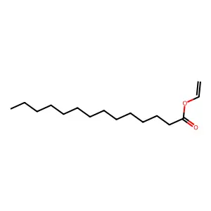 Vinyl myristate structure