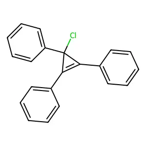 三苯基环丙烯鎓氯化物 structure
