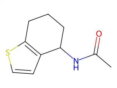 N-(4,5,6,7-Tetrahydrobenzo[b]thiophen-4-yl)acetamide structure