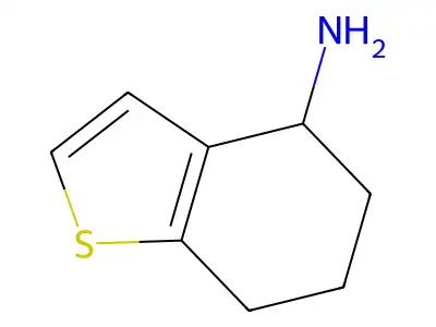 4,5,6,7-Tetrahydro-1-benzothiophen-4-amine structure