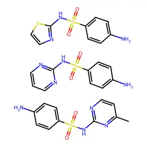 Trisulfon structure