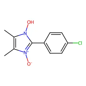2-(4-Chlorophenyl)-4,5-dimethylimidazole-1,3-diol structure