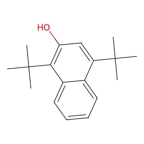 1,4-Di-tert-butylnaphthalen-2-ol structure