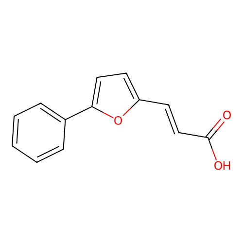 3-(5-Phenylfur-2-yl)acrylic acid structure