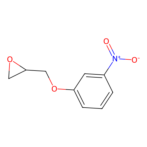 2-[(3-Nitrophenoxy)methyl]oxirane structure