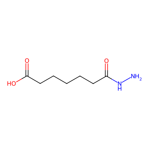 7-Hydrazino-7-oxo-heptanoic acid structure