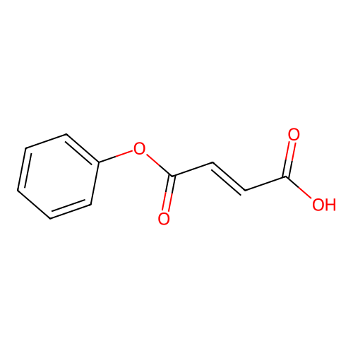 Phenyl Fumarate structure