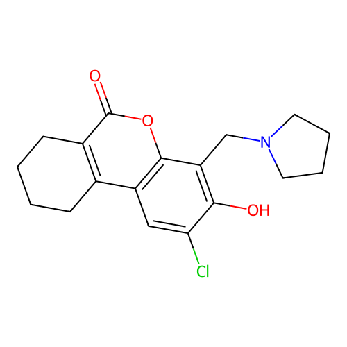 C18H20ClNO3 structure