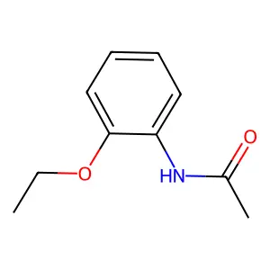 o-Ethoxyacetanilide structure