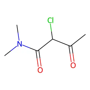 2-氯-N,N-二甲基-3-氧代丁酰胺 structure