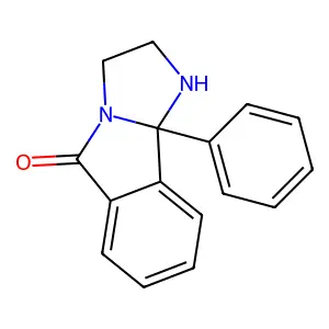 9b-phenyl-1,2,3,9b-tetrahydro-5H-imidazo[2,1-a]isoindol-5-one structure