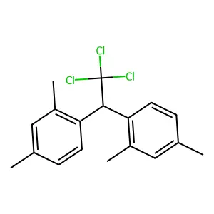Ethane, 1,1-bis(2,4-xylyl)-2,2,2-trichloro- structure