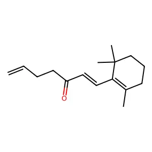 1-(2,6,6-Trimethyl-1-cyclohexen-1-yl)hepta-1,6-dien-3-one structure