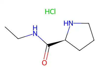 N-propylpyrrolidine-2-carboxamide structure