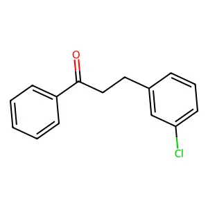 3-(3-Chlorophenyl)-1-phenylpropan-1-one structure