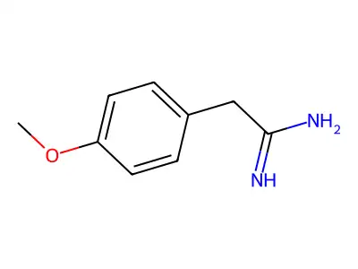 2-(4-Methoxyphenyl)ethanimidamide structure
