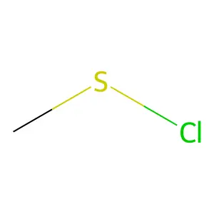 Methanesulfenylchloride structure