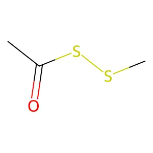 Acetyl methyl disulfide structure