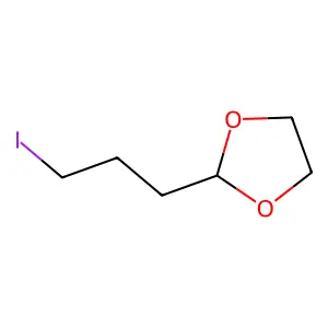 2-(3-Iodopropyl)-1,3-dioxolane structure
