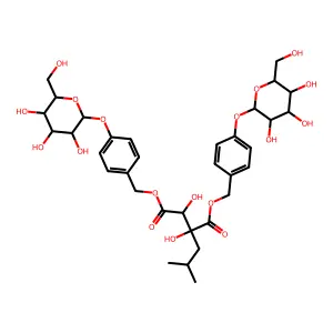 2-[2-Phenylethenylsulfonyl(prop-2-enyl)amino]benzoic acid structure