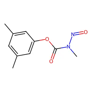 3,5-Dimethylphenyl methylnitrosocarbamate structure