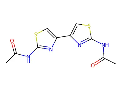 N1,N4-双(1,3-噻唑-4-基)丁二酰胺 structure