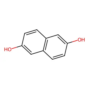 2,6-萘二酚 structure