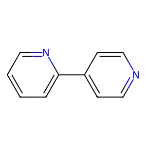 2,4'-联吡啶 structure