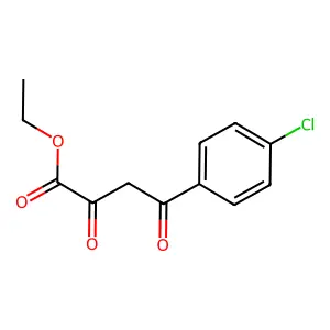 Ethyl 4-(4-chlorophenyl)-2,4-dioxobutanoate structure