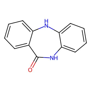 5,10-Dihydro-11H-dibenzo(b,e)(1,4)diazepin-11-one structure