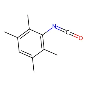 Benzene, 3-isocyanato-1,2,4,5-tetramethyl- structure