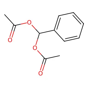 Benzylidene diacetate structure